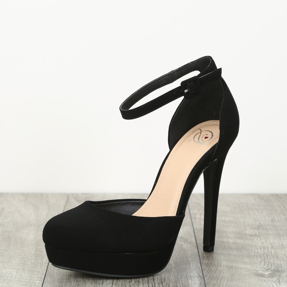 HP💃Last 7.5 Ankle Strap Sandal Platform High Heel - Picture 2 of 4